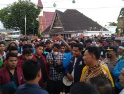 Catat! Hanya Beberapa  Fraksi DPRD Yang Menolak Kenaikan BBM  Saat Aksi Damai BEM di Padangsidimpuan