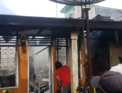 Sijago Merah Hanguskan 4 Unit Rumah Warga di Sipirok