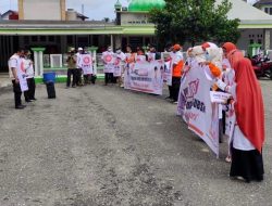 Amankan Aksi Kader PKS, Polres Sarolangun Beri Himbauan Kamtibmas