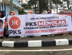 Aksi Falsh Mob, PKS Kota Tangerang  Gencarkan Tolak Kenaikan BBM