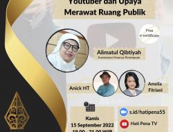 Satupena Ungkap Fenomena Youtuber dan Upaya Merawat Ruang Publik