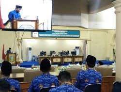 DPRD Sarolangun Gelar Paripurna Penyampai Pandangan Fraksi