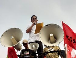 Ratusan Buruh AB3 Gelar Aksi Tolak Kenaikan Harga BBM