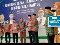 Amanah Takaful dan Berkah Jogja Tebar 10.000 Al-Qur’an dan Berbagi Anak Yatim di Bantul