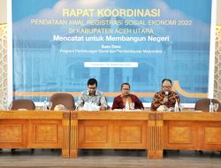 Registrasi Sosial Ekonomi, BPS Rakor dengan Pemkab Aceh Utara