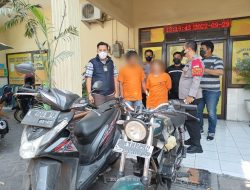Tenggak Miras Sebelum Beraksi, Dua Sejoli Curanmor Diringkus Saat Beraksi