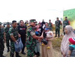 Kejurnas Adventure Offroad HUT TNI Ke 77, Dandim 0416/ Bute di Dampingi Jimmy Syamsudin Serahkan Bantuan Bagi Penderita Stunting