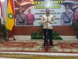 Kenal Pamit, Bupati Mashuri Ucap Selamat Bertugas Bungo Kepada Kapolres Bungo