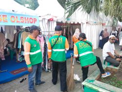 Dinas Lingkungan Hidup Turunkan Tim Saber  di festival Al Azhom Kota Tangerang