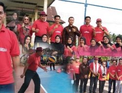 Pembukaan Turnamen Cup 1 Volly Ball Pulau Pandan Berlangsung Sukses