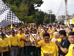 HUT Partai Golkar Tontawi Galar Jalan Santai Bersama Ribuan Masyarakat Sarolangun