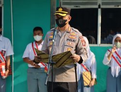 Deklarasi Anti Tawuran, Kapolres Kota Tangerang Pimpin Apel 33 Sekolah Secara Serentak