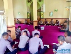 Polres Sarolangun Gelar Binrohtal Guna Tingkatkan Iman Dan Taqwa Personil