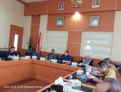 Mengendali Infalsi Daerah, Bupati Bungo Bersama Forkopimda dan TPID Gelar Rapat