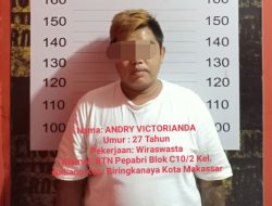 Usai Viral Video Aksi Ayah Bekap Bayi di Makassar ,Polisi Langsung Ringkus Pelaku