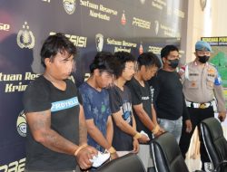Modus Motor Mogok, 4 Kawanan Pencuri Ini Diringkus Polisi