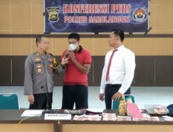 Polres Sarolangun Bekuk Pelaku Pengedar Uang Palsu