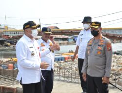 Zaki Bersama Kapolres Metro Tangerang Kota Tinjau Pos Pantau di Dadap dan Benda