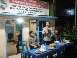 Kapolsek Tamansari Blusukan Sambangi Pos RW 06 Kelurahan Pinangsia