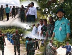 Dandim 0420/Sarko Tinjau Lokasi Proyek Optimasi Lahan di Desa Bukit Kecamatan Pelawan