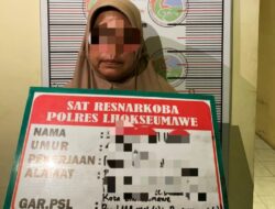 Polres Lhokseumawe Berhasil Ungkap Kasus Narkoba, 5 Tersangka Diringkus