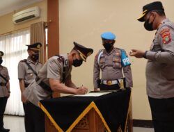 Polres Metro Tangerang Kota Gelar Sertijab 5 Pejabat Utama