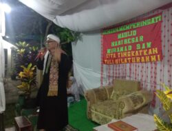 Peringatan Maulid Nabi di Mushollah Assajadiah Kp.Pulo Bambu Berjalan Khidmat