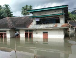 Ratusan Rumah di Tapanuli Selatan Terendam Air Setinggi 50 Hingga 1 Meter