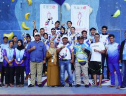 Cabang Olahraga Panjat Tebing Kota Tangerang Sapu Bersih Medali di Ajang Porprov VI Banten