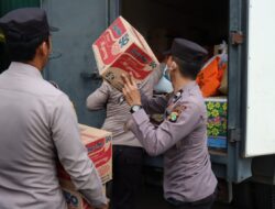 Polres Tangsel Kirim Bantuan Untuk Korban Gempa Bumi di Cianjur Jawa Barat