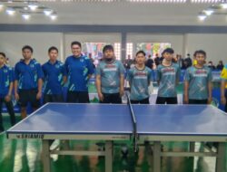 Kalungkan Medali Atlet Juara Tenis Meja Porprov VI, Kadispora Banten : Jadi Cabor Andalan Pra-PON