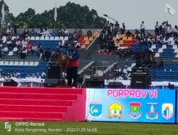 Porprov Banten Resmi Ditutup Ketua KONI Banten, Kota Tangerang Raih Juara Umum