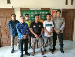 Sempat Viral di Medsos, Aksi Pungli Kendaraan di Jembatan Karang Mendapo, Dua Pemuda Minta Maaf.
