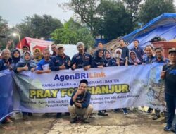 Paguyuban Agen BRILink Kancab Balaraja Salurkan Langsung Bantuan Korban Gempa Cianjur