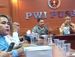 PWI Pusat Mulai Diskusikan Persiapan HPN 2023 di Kota Medan