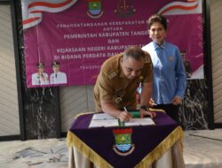 Mempererat Sinergitas Dalam Penanganan Masalah Hukum Pemkab Tangerang Tandatangani Mou Dengan Kejari