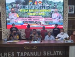 Polisi Ringkus Pelaku Curas Pedagang Emas Dipaluta, Berikut Penjelasan Kapolres Tapsel