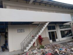 Masyarakat Menilai Proyek Renovasi Mess Serasan Seandanan Oku Selatan Seperti Proyek Siluman