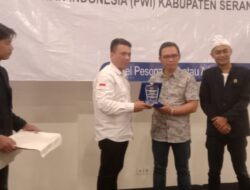 PWI Kabupaten Serang Gelar Konferensi Kerja 2022 dan Anugerah Keterbukaan Informasi Publik