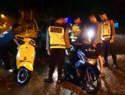 Cegah Geng Motor, Polres Sarolangun Gencarkan Patroli Malam