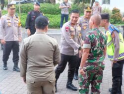 Jelang Perayaan Misa Natal, Kapolda Jambi Cek Pos Pam dan Pos Yan
