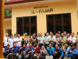 Bukti Sinergitas Dengan Serikat Pekerja, FajarPeper Resmikan Bangunan Mushollah di BLK SP KEP SPSI