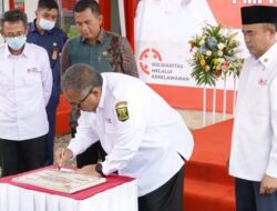 Resmikan Gedung UTD PMI,Bupati Sukabumi : Mari Kita Giatkan Donor Darah
