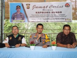 Jumat ” Curhat ” Kapolres Bungo Dengarkan Aspirasi Masyarakat