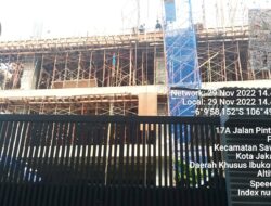 Diduga Gunakan IMB Palsu, Bangunan 4 Lantai di Sawah Besar Mulus Berdiri. Aktivis GAAS : Citata Kemana?