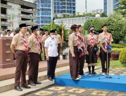 Walikota Jakarta Barat Lepas 1500 Anggota Pramuka Ikuti Jambore di Villa Bukit Hambalang