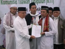 Wakil Bupati Sukabumi Membuka Khatam Akbar Komunitas Tilawah Tiga Puluh