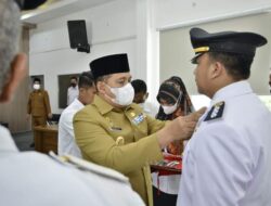 Bupati Batu Bara Lantik 21 Pejabat Administrator dan 3 Pejabat Pengawas