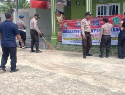 Satbinmas Polres Tulang Bawang Bersama Satpam Gelar Baksos di Tempat Ibadah