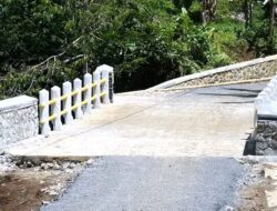 Jembatan Cikurutug Selesai Dibangun,Akses Pelabuhanratu Cikakak Semakin Mudah